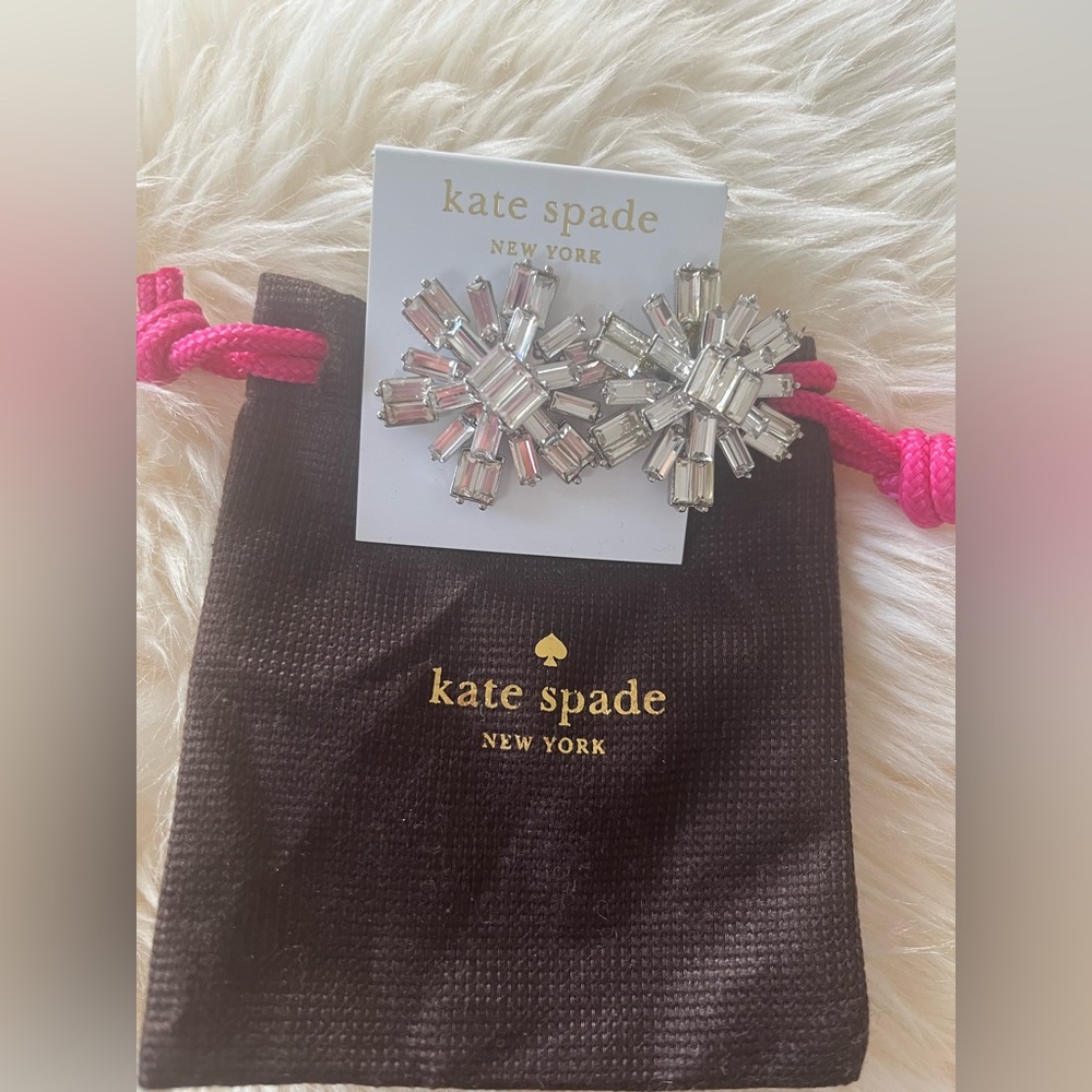 Kate Spade Electic Garden Sparkling Cluster Earrings